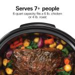Hamilton Beach Defrost & Go Programmable Slow Cooker, Temperature Probe, 6 Quart Capacity, R33962 (Renewed)