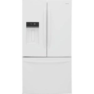 Frigidaire FRFS2823A 36 Inch Wide 27.8 Cu. Ft. French Door Refrigerator with External Ice and Water Dispenser - White
