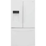 Frigidaire FRFS2823A 36 Inch Wide 27.8 Cu. Ft. French Door Refrigerator with External Ice and Water Dispenser - White