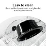 Hamilton Beach Defrost & Go Programmable Slow Cooker, Temperature Probe, 6 Quart Capacity, R33962 (Renewed)