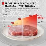 TOSHIBA 1.9 Cu.Ft. Over the Range Microwave Oven with Easy Installation, Soft Close Door, ChefDefrost, Sensor, 400 CFM Ventilation, 1000W, Stainless Steel, OA-EM19PH(SS)