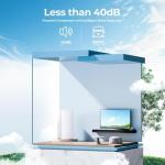 Electactic 6.5 Cu.ft Upright Freezer, Small Stand Up Freezer with Adjustable Thermostat, Removable Glass Shelves, for Bedroom/Home/Dorms/Apartment, White