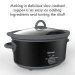 Kenmore 5 Quart Slow Cooker - Crock pot with Programmable Settings,Digital Controls, Dishwasher-Safe Stoneware, Warm Rice & Sous Vide Stew