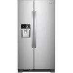 Whirlpool WRS321SDHZ 21 Cu. Ft. Stainless Side-by-Side Refrigerator