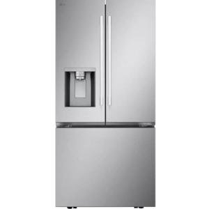 LG LF25H6330S 24.5 cu ft French Door Refrigerator – External Water & Ice Dispenser, White