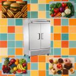 True Mfg T-49F-HC, 2 Door, Reach-In Freezer