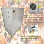 Banfluxion Commercial Pizza Oven 3-layer Gas Heating Piza Baking Machine with 6 plate 110V 300W Stainless Steel Oven for Restaurants Bakeries 0-99min 0℃-400℃ Single Phase