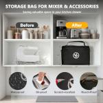 Lord Eagle 9-Speed Digital Hand Mixer Electric Handheld, 500W DC Motor Kitchen Mixer for Cake Baking, Lightweight Egg Beaters with Stain-resistant & Waterproof Storage Bag & 6 Accessories