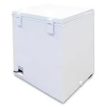 FRIGIDAIRE EFRF3003 Chest Deep Freezer - GARAGE-READY, 3.5 Cu. Ft. Capacity, White - Adjustable Thermostat - Removable Vinyl Coated Wire Basket - Easy Defrost Drain