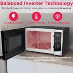 FRIGIDAIRE Microwave Oven, Inverter Technology, Multi Function, Programmable, 1.1 Cu Ft 1000-Watt