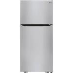 LG 30 in. 20 cu. ft. Stainless-steel Top-mount Refrigerator with Multi-air Flow Cooling