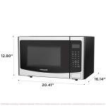 FRIGIDAIRE Microwave Oven, Inverter Technology, Multi Function, Programmable, 1.1 Cu Ft 1000-Watt