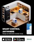 Silonn Portable Countertop Dishwasher, Smart App Control, Triple-Jet Cleaning, Built-In Dual Supply &Water Tank. Compact for Apartment, RV, Dorm