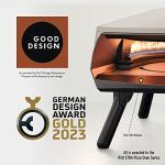 NEW Witt ETNA Rotante Award Winning Pizza Oven with 360 Degrees Rotating Pizza Stone and Booster Burner. This Outdoor Gas Pizza Oven Bakes a Pizza in Less than a minute -Stone