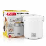 Rice Cooker Small 1-1.5 Cups Uncooked(3 Cups Cooked), Mini Rice Cooker with Removable Nonstick Pot, One Touch&Keep Warm Function, Travel Rice Cooker for Soup Grain Oatmeal Veggie, White
