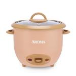 AROMA® 6-Cup (Cooked) One-Touch Pot Style Rice Cooker with CoreCoat™ PFAS-Free Nonstick Ceramic Surface (1.5 Quarts)