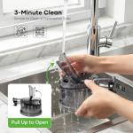 3-in-1 Juicer Machines, Cold Press Juicer 7“ Large Chute & 120oz – for Whole Vegetables & Fruits, High Juice Yield | Nut Milk | Natural Sorbet, Sliver