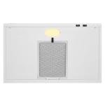 RCA R-RHUCC30SWH 30 in. Century Collection Ductless Under Cabinet Range Hood, Reusable Filter, Rocker Switch, Light, White