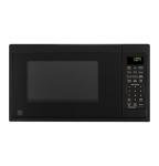 GE Countertop Microwave Oven, Compact 0.9 Cubic Ft., 900-watt Capacity, 7 Auto Cooking Settings, Child-Lock Technology, Kitchen Essentials for the Countertop, Dorm Room or Apartment, Black
