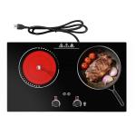 Electric Cooktop, 4000W Countertop Electric Stove Top with 9 Power Settings, Keep Warm Mode - Cooktop Burner for Apartment, Dorm & Small Kitchen