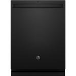 GE 24 in. Black Top Control Built-in Tall Tub Dishwasher with 3rd Rack, Bottle Jets, 45 dBA GDT670SGVBB
