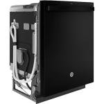 GE 24 in. Black Top Control Built-in Tall Tub Dishwasher with 3rd Rack, Bottle Jets, 45 dBA GDT670SGVBB