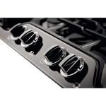 Frigidaire FFGC3026SB 30" ADA Compliant Built-In Gas Cooktop With 4 Sealed Burners 41500 BTU Total Output Continuous Grates Low Simmer Burner And Color-Coordinated Control Knobs: Black