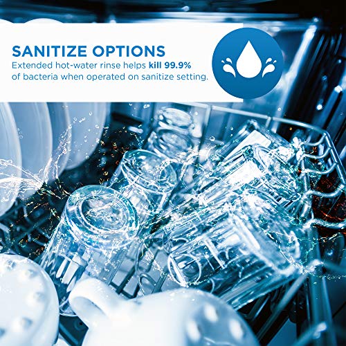 Compact Danby 8 Place Dishwasher with Sanitizing Option