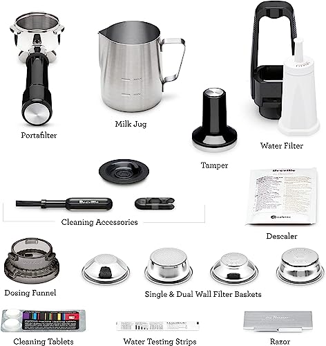 Breville Espresso Machine, Brushed Stainless Steel