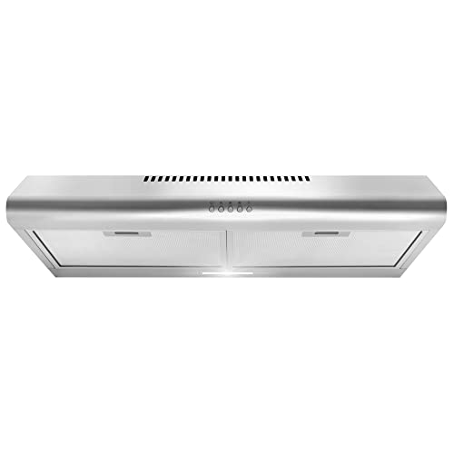 COSMO Slim Range Hood with LED Lights