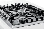 Frigidaire Gallery 30 Inch Stainless Steel Gas Cooktop, 5-Burner Range with Liquid Propane Cooktop Conversion Kit, FGGC3047QS