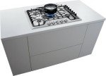 Frigidaire Gallery 30 Inch Stainless Steel Gas Cooktop, 5-Burner Range with Liquid Propane Cooktop Conversion Kit, FGGC3047QS
