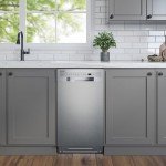 EdgeStar BIDW1802BL 18 Inch Wide 8 Place Setting Built-In Dishwasher