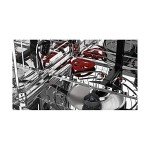 SHARP Slide-In Dishwasher, Stainless Steel Finish, 24" Wide, Soil Sensors, Premium White LED Interior Lighting, Smooth Glide Rails, Heated Dry Option, Responsive Wash Cycles, Power Wash Zone