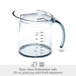 Breville the Juice Fountain Compact Juicer, 10" x 10.5" x 16", Silver