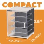 HOTLOGIC 4-Shelf Automatic Self-Cooking Appliance for Breakrooms, Banquets, and Medical Facilities. Cooks, Warms, Slow Cooker