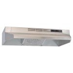 BROAN F403004 Broan(R) 30-Inch Convertible Under-Cabinet Range Hood, 160 CFM, Stainless Steel