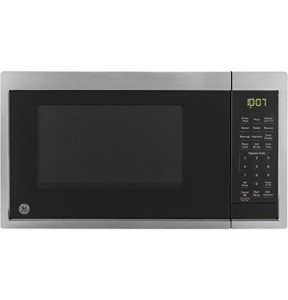 GE Smart Countertop Microwave Oven | Complete with Scan-to-Cook Technology and Wifi-Connectivity | 0.9 Cubic Feet Capacity, 900 Watts | Home & Kitchen Essentials | Stainless Steel