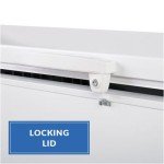 Kratos Commercial Chest Freezer, 23. Cu Ft Capacity, Solid Top, White, Large Storage (69K-750)