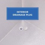 Kratos Commercial Chest Freezer, 23. Cu Ft Capacity, Solid Top, White, Large Storage (69K-750)