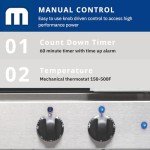 Moffat Turbofan E22M3 Half Size Countertop Electric Convection Oven, Single Deck, Manual Control