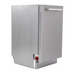 Avanti DWT18V3S 18-Inch Dishwasher Machine with LED Display, 3 Wash Options, 6 Automatic Cycles and Low Noise Rating, 53db, Metallic