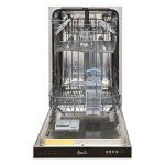 Avanti DWT18V3S 18-Inch Dishwasher Machine with LED Display, 3 Wash Options, 6 Automatic Cycles and Low Noise Rating, 53db, Metallic