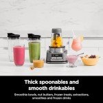 Ninja Blenders for Kitchen | Smoothie Blender, Mixer, Grinder - Premium Blending Performance for Sauces, Frozen Drinks, and More | 1200 Peak Watt Motor | SS101 Foodi Personal Smoothie Maker