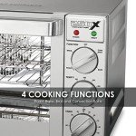 Waring Commercial WCO250X Quarter Size Pan Convection Oven, 120V, 5-15 Phase Plug