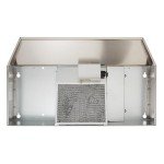 Broan-NuTone 413004 Non-Ducted Ductless Range Hood with Lights Exhaust Fan for Under Cabinet, 30-Inch, Stainless Steel