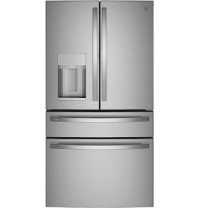 GE Profile PVD28BYNFS 27.6 Cu.Ft. Stainless French Door Smart Refrigerator