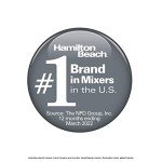 Hamilton Beach Classic Stand and Hand Mixer, 4 Quarts, 6 Speeds with QuickBurst, Bowl Rest, 290 Watts Peak Power, Red (64654)