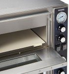 Waring WPO750 Double-Deck Pizza Oven (Dual Door), Silver