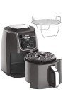 Ninja AF161 Max XL Air Fryer that Cooks, Crisps, Roasts, Bakes, Reheats and Dehydrates, with 5.5 Quart Capacity, and a High Gloss Finish, Grey